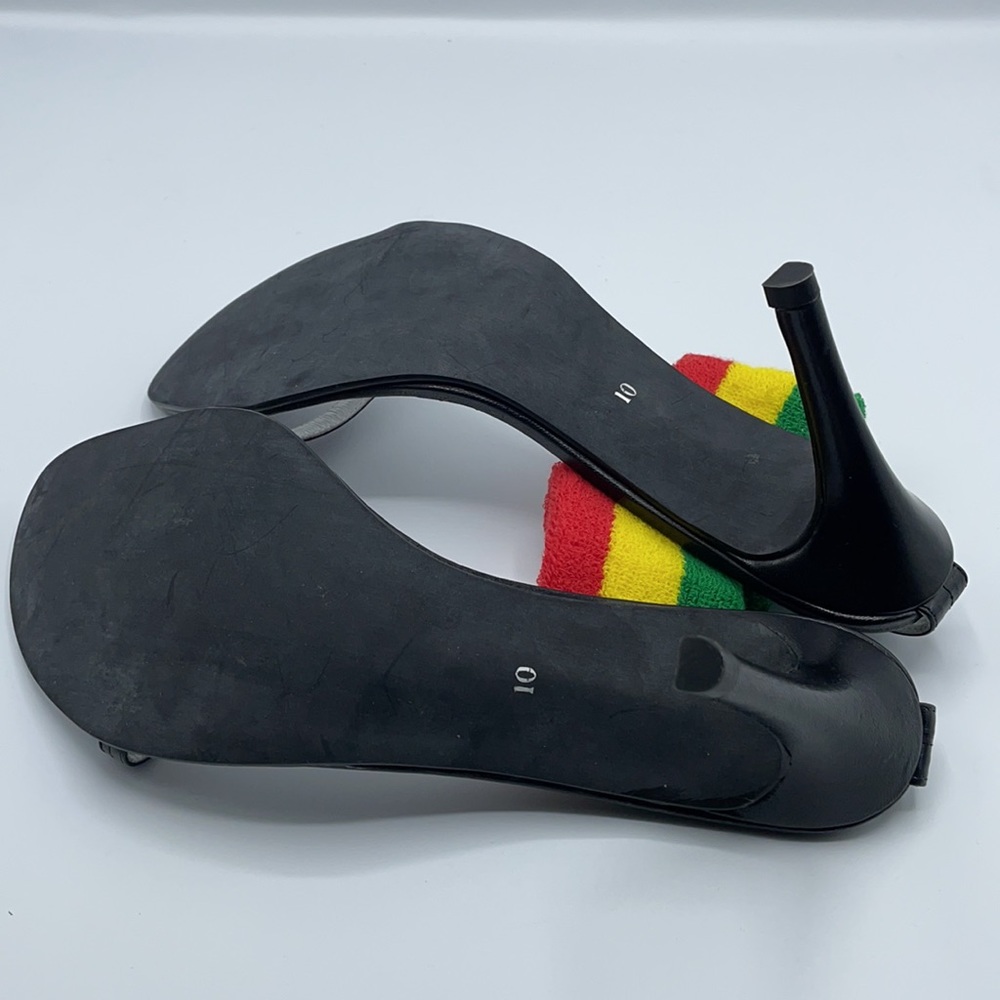 Ghetto Couture Rasta Heels - Picture 5 of 6
